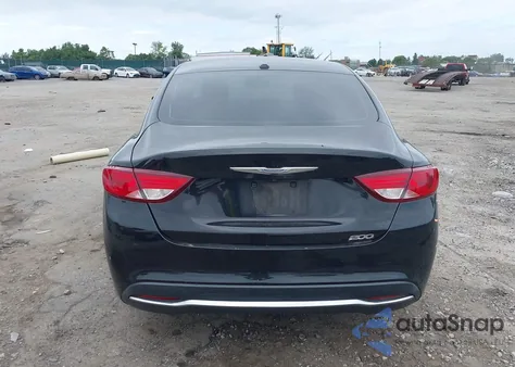 2015 Chrysler 200 Limited from USA, damaged, VIN 1C3CCCAB9FN591371